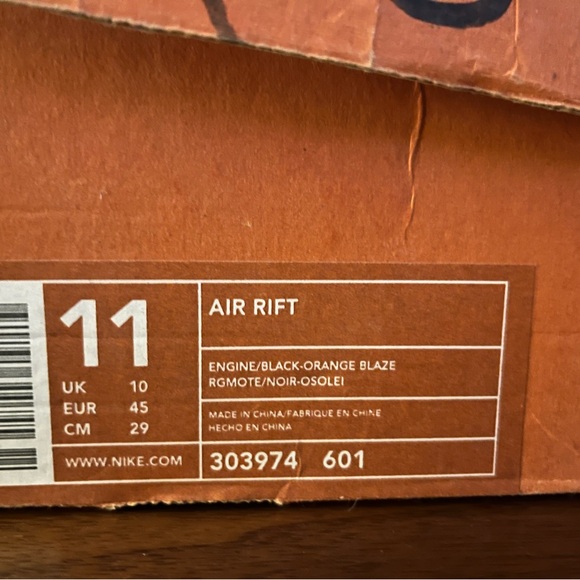 Nike Air Rift. Men’s size 11. - Picture 5 of 5